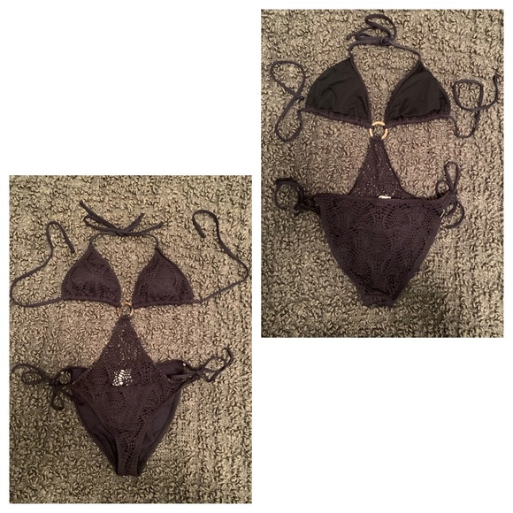 Black Net Effect Sexy Monokini - Picture 2 of 6